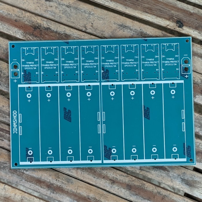 BERMUTU PCB charger Battery 18650 with modul tp4506
