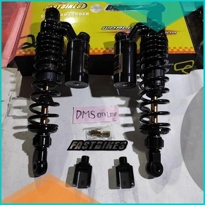 Shock Tabung 340 Motor Sport Bebek Matic Fast Bikes, Shock As Gold 340