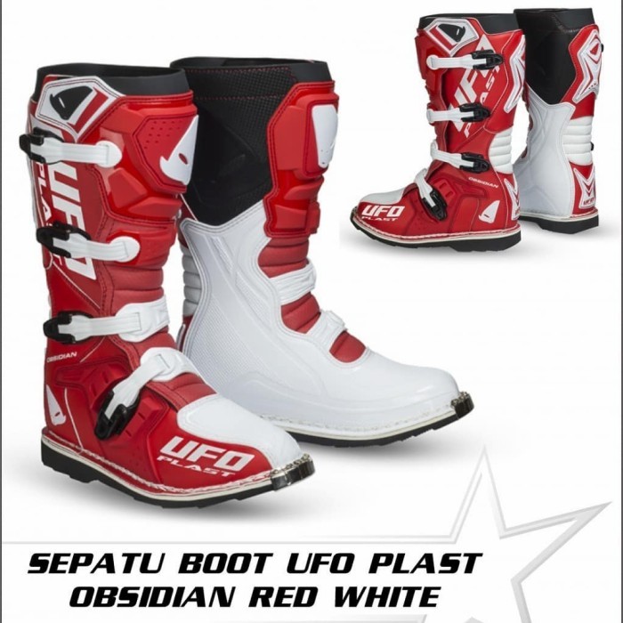 SEPATU UFO PLAST OBSIDIAN RED WHITE 2021 BOOTS UFO ORIGINAL