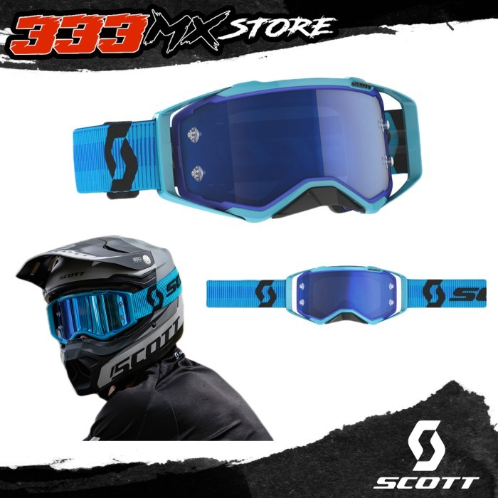 GOGGLE DOWNHILL MTB SCOTT PROSPECT ORIGINAL BLUE BLACK SCOTT PROSPECT