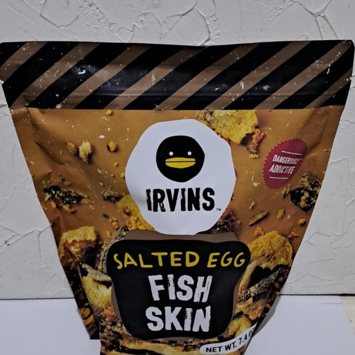 

IRVINS SALTED EGG FISH SKIN 230 G