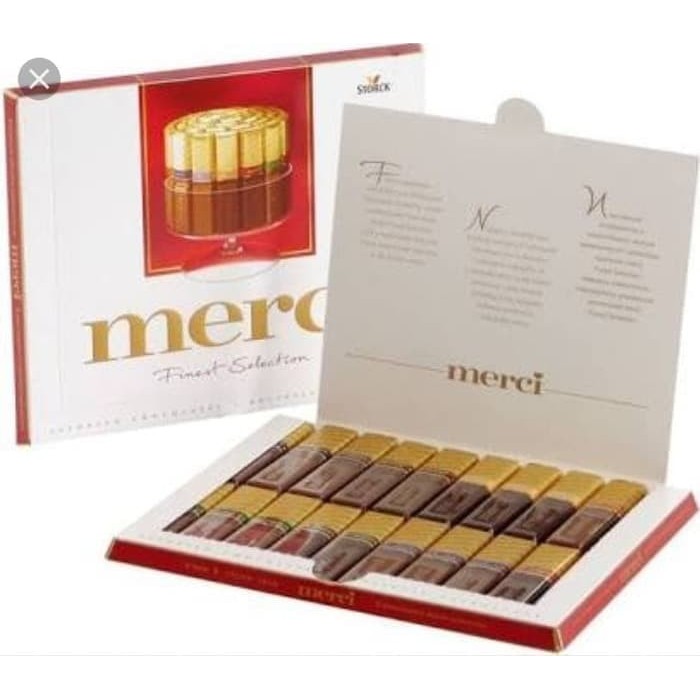 

PROMO!! STORCK MERCI FINE ASSORTED CHOCOLATE-COKLAT IMPORT