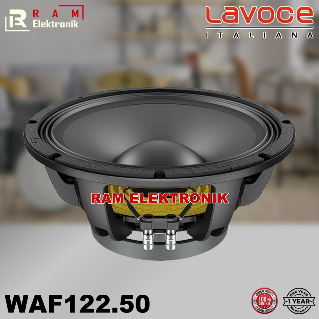 Komponen Speaker 12 Inch LAVOCE WAF122.50 / WAF 122.50 Original ITALY