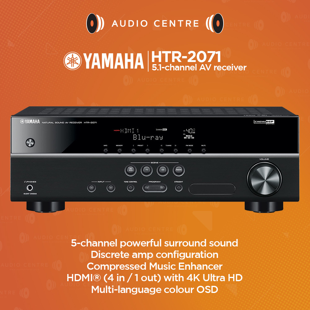 Yamaha HTR-2071/ HTR 2071 AV Receiver 5.1CH