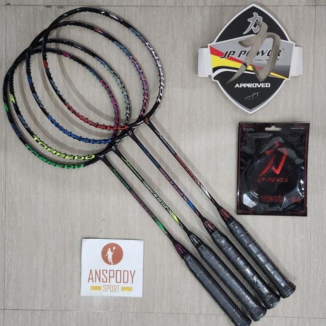 Spesial Raket Badminton Jp Power Torpedo 88 Zig Zag