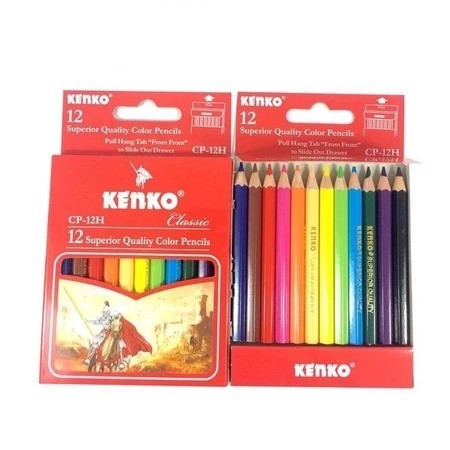 

PENSIL WARNA KENKO (CP-12-H) 12 PENDEK