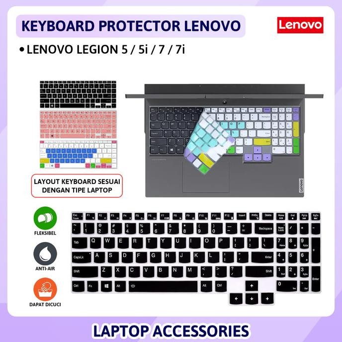 KEYBOARD PROTECTOR LENOVO LEGION 5 5I 7 7I SILIKON COVER GUARD LAPTOP