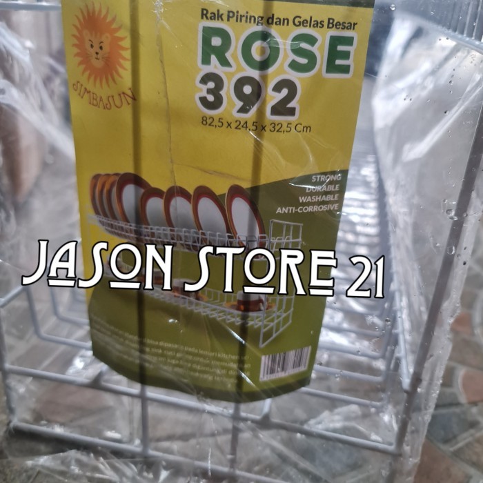 Rak Piring Gelas Besar Susun 2/Rak Piring Besi Panjang Susun 2