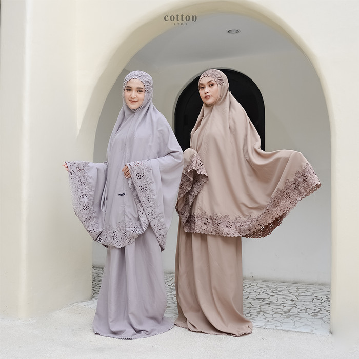 Minajshop Cotton Inch - Attaya Mukena Khadijah