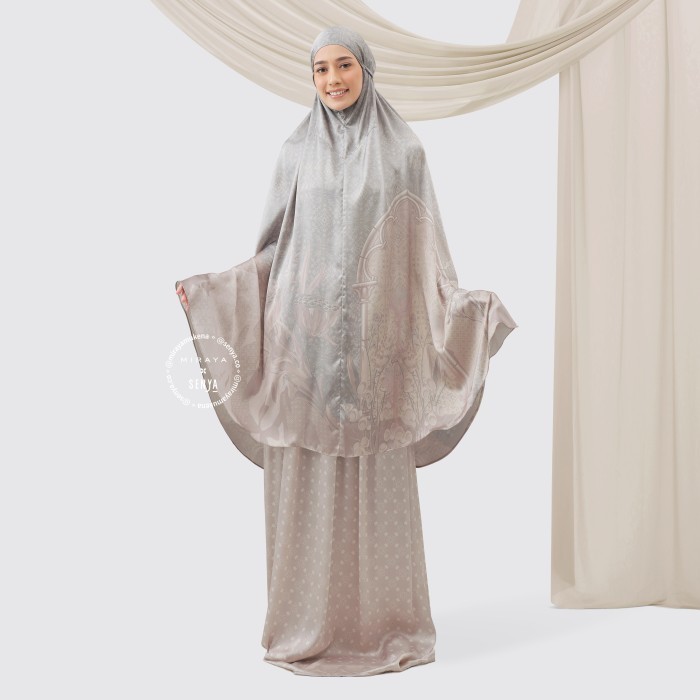 Minajshop Mukena Travel Printing Miraya X Senya Talavera Coastal