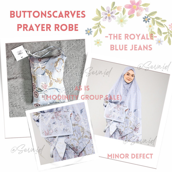 Minajshop Buttonscarves Sale Prayer Robe Mukena Iseltwald Sofya Topkapi