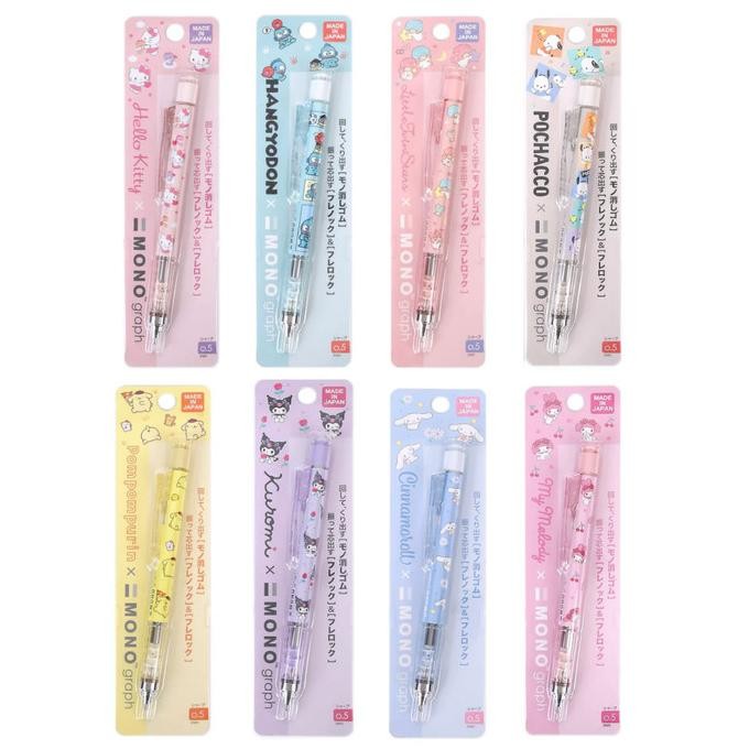 

Tombow Mono Graph Sanrio 2024 Version Mechanical Pencil 0.5mm Pensil Mekanik Limited Edition