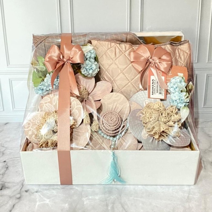 Minajshop Paket Seserahan Pernikahan Mukena Premium