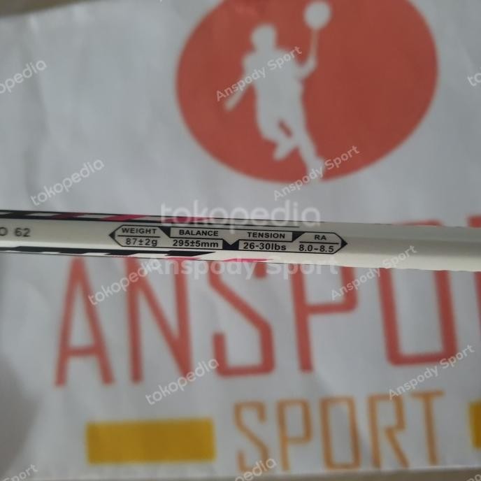 Spesial Raket Badminton Rs Micron Saber 17 Ng Iii Force Logo Silver