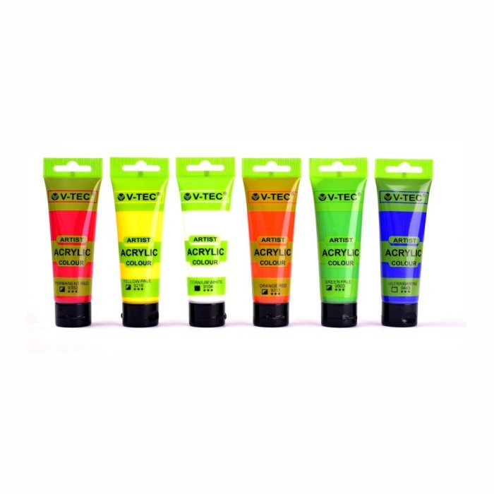 

MURAH V tec acrylic paint cat akrilik 250 75 35 ml