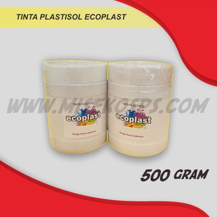 

HOT SALE ECOPLAS PLASTISOL FLUO GREEN KEMASAN 500GRAM