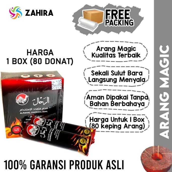 

HOT PROMO Arang Magic AL RAHAL BOX Charcoal Lava Lebih Bagus Awet Charcoal Brike