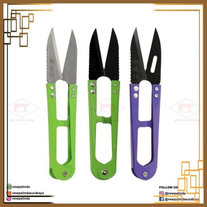 

[NPD] GUNTING BENANG BERGERIGI MERK LDH TIPE 858 UKURAN 10,5 CM TOP!