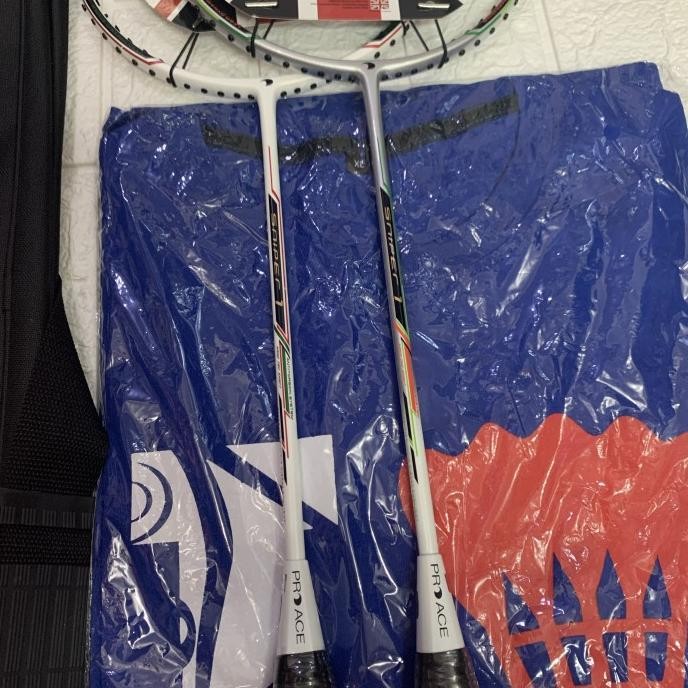 Miliki Raket Badminton Pro Ace Sniper 1 Komplit Set +Tas Original