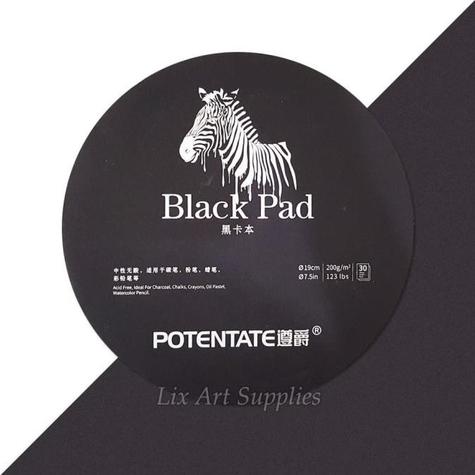 

HARGA DISKON Potentate Black Paper - Circular Pad / Kertas Hitam