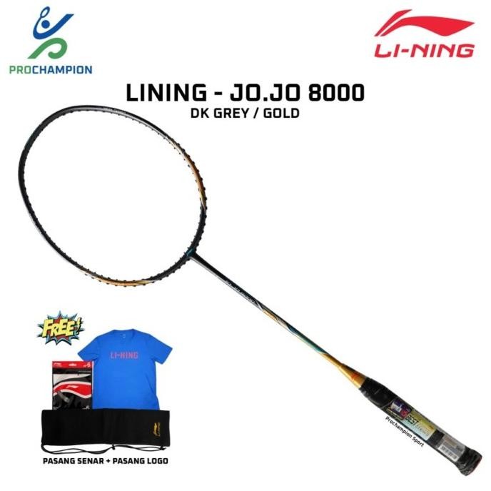 Spesial Lining Jojo 8000 Raket Badminton Original