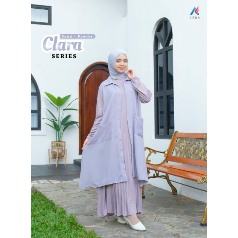 CLARA OUTER / CLARA OUTER PENDEK / CLARA OUTER PANJANG / GAMIS / PLISKET / INNER / OUTERWEAR / CARDI