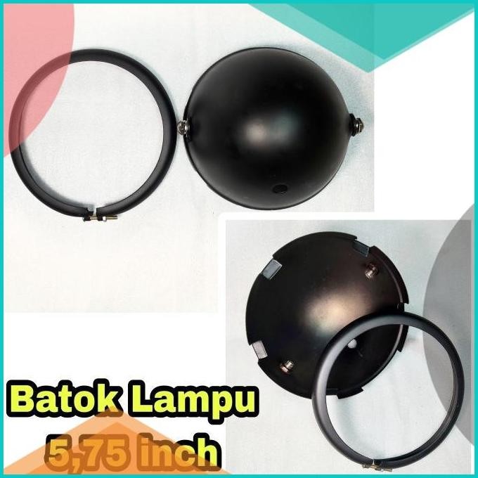 Batok lampu daymaker 5,75 inch 5 75 5.7 in batok jute pesek cb100 owen