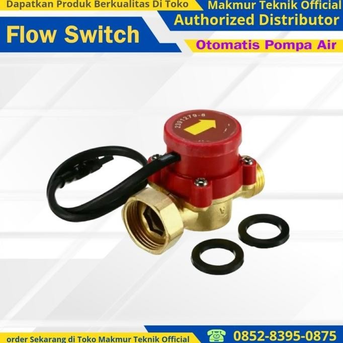 FLOW SWITCH OTOMATIS POMPA AIR 1/2 X 1/2 INCH FLOW SWITCH 1/2 INCH BEST QUALITY