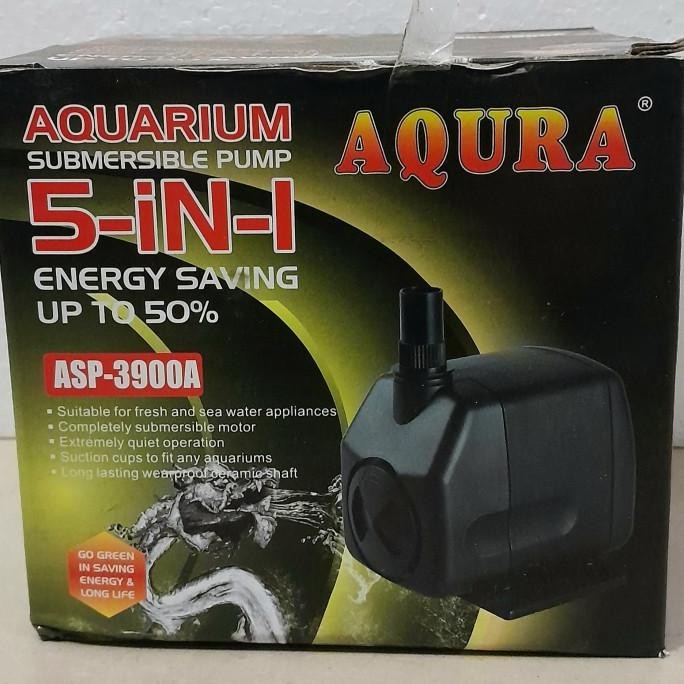 MESIN POMPA CELUP KOLAM IKAN AQURA ASP 3900A LISTRIK 5 IN1 HARGA KHUSUS