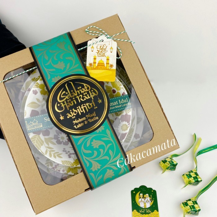 

TERMURAH YUK!! HAMPERS PIRING CANTIK LEBARAN SET