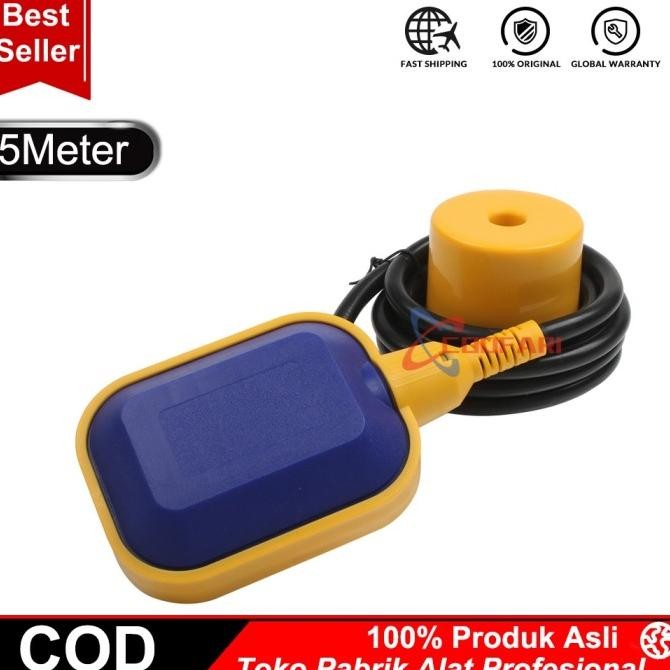 MAXPUMP FLOAT SWITCH 5 METER OTOMATIS POMPA CELUP (FLOAT SWITCH) TERBAIK