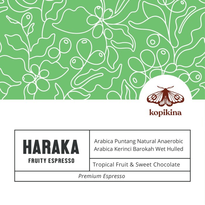 

HOT SALE! Kopikina Fruity Espresso Blend Haraka 1000 gr