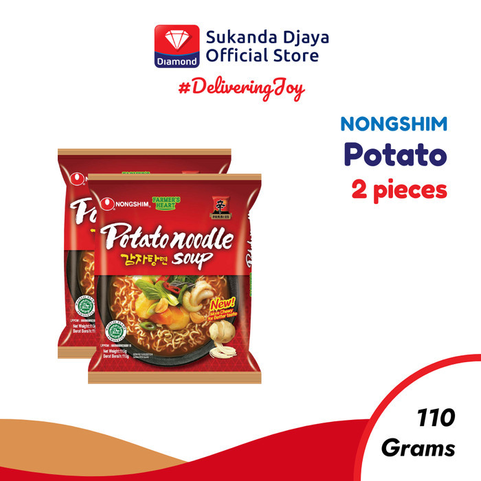 

TERLARIS! Nongshim Mie Instan Potato Ramyun Twinpack