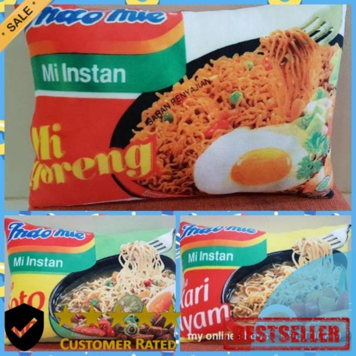 

HOT SALE! Bantal Indomie / Bantal Snack Indomie Mie Instant