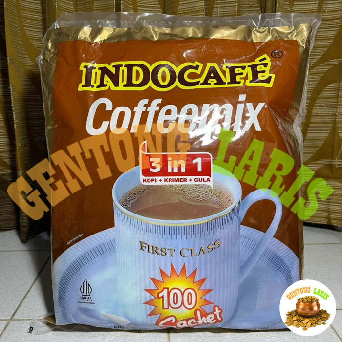 

PROMO! INDOCAFE Coffemix 3 in 1 100 Kopi instan kemasan