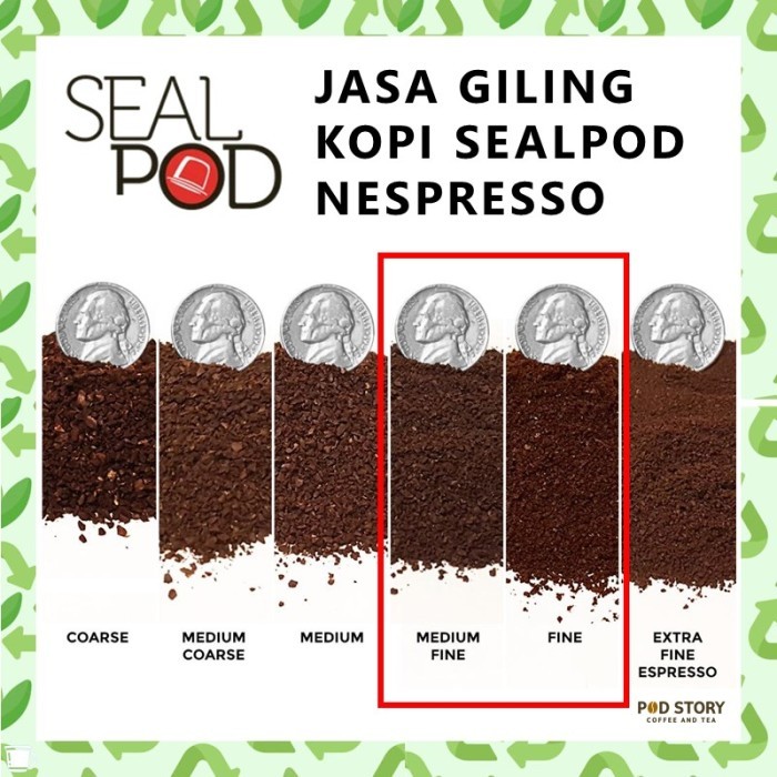 

TERBARU! SealPod Nespresso - Jasa Grinder kopi