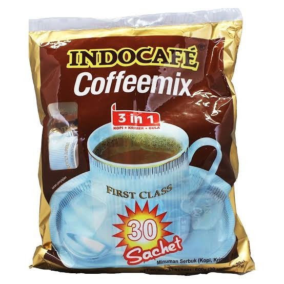 

TERBARU! Indocafe Cofffeemix 3in1 - kopi krimer susu / kopi bubuk instant saset