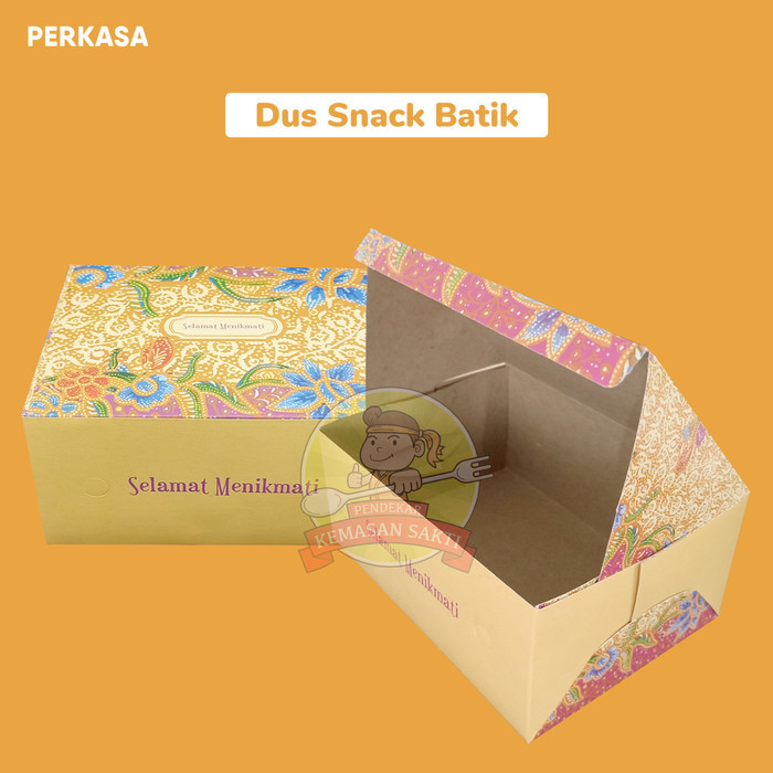 

Dus Nasi Sna 20x20 Printing Dus Nasi Kue 310 gsm isi 100 pcs