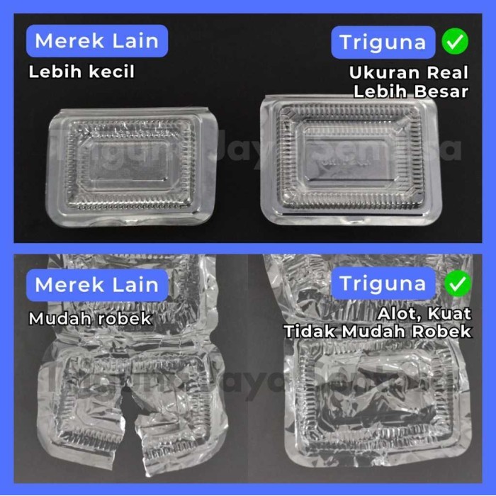 

ka Kue Nasi Box Plastik Uk 3 4 5 6 7 Per Dus Semua Js Krm