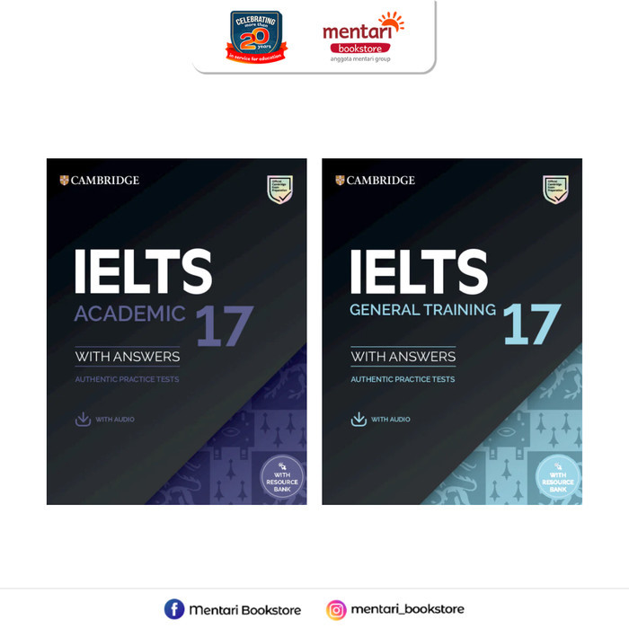 Cambridge IELTS Academic / General Student Book with Answers & Audio