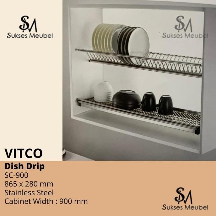 SC-900 VITCO / DISH DRIP VITCO / RAK PIRING GANTUNG VITCO SC-900 TERMURAH