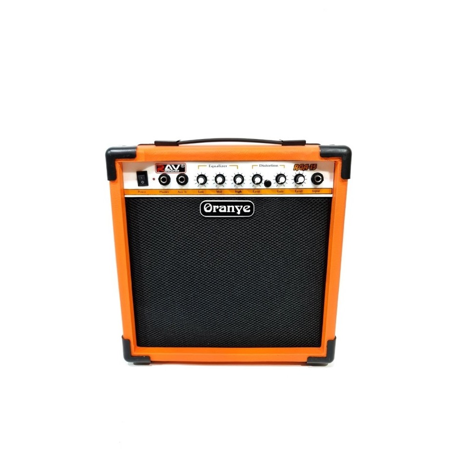 HOT SALE Ampli Gitar Bass Akustik Elektrik Oranye Orange Amply 8 Inc Distorsi