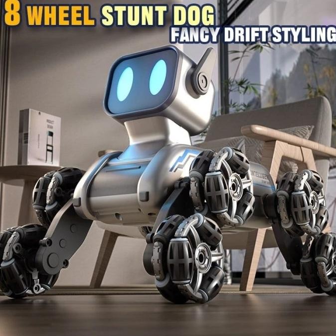 MAINAN EDUKASI ANAK BAYI LAKI PEREMPUAN ROBOT SMART DOG RC GESTURE STUNT MECHANICAL SMART DOG ANJING