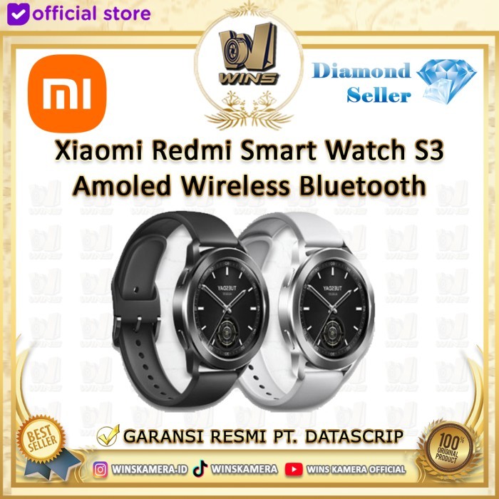 Xiaomi Mi Watch S3 Smartwatch 1.43" AMOLED