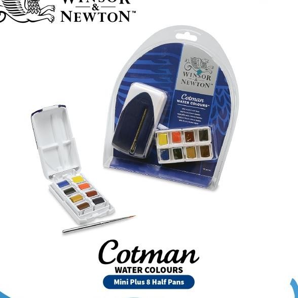 

Cat Air Winor Newton Cotman Watercolor 8 Half Pan Ni Plu