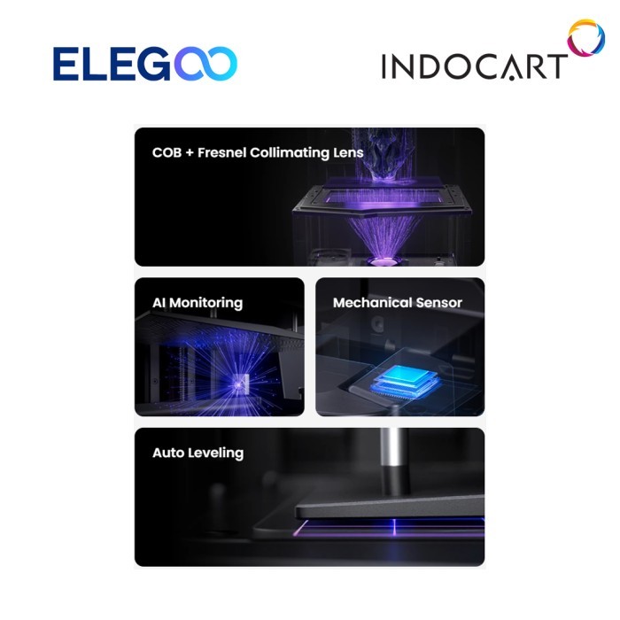 3D Printer ELEGOO Saturn 4 Ultra 12K 10-inch Mono LCD with COB & Fresnel Collimating Lens High Speed