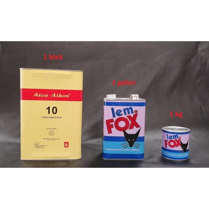 

Promo Lem Fox Biru 1 Galon (2.5 kg) - Lem Kuning Busa Kulit Vinyl COD