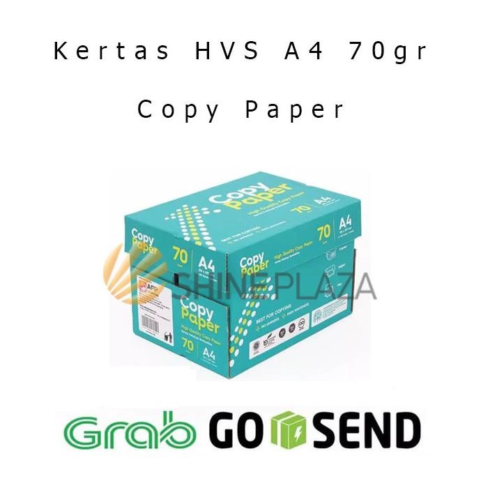 

Kertas Hvs A4 70Gr Copy Paper 1 Dus - Khusus Gosend Original Dan Terlaris