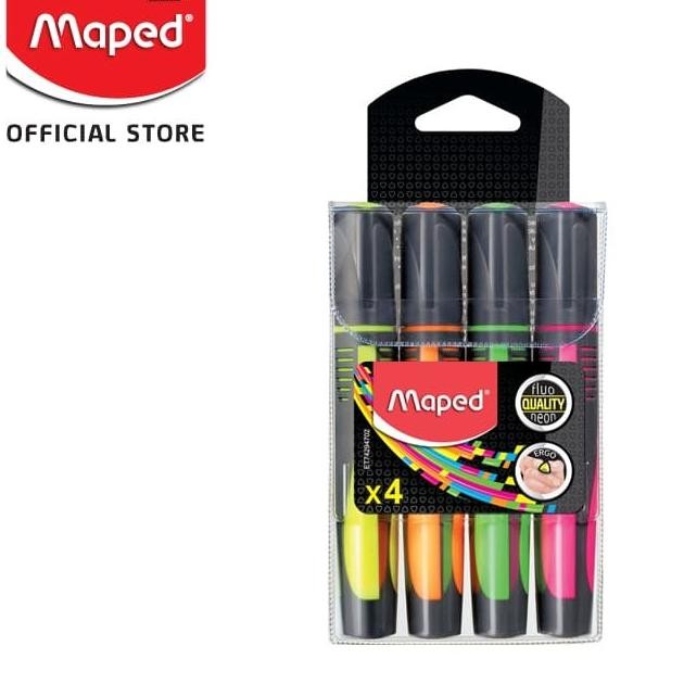 

Maped Nda Warna Hhlhter Fluo Pep Ma 4 Warna Pouch