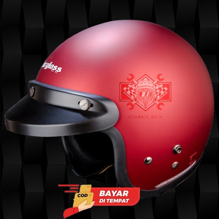BOGO CARGLOSS HELM CFM RETRO RED DOFF CF CARGLOS ARMY
